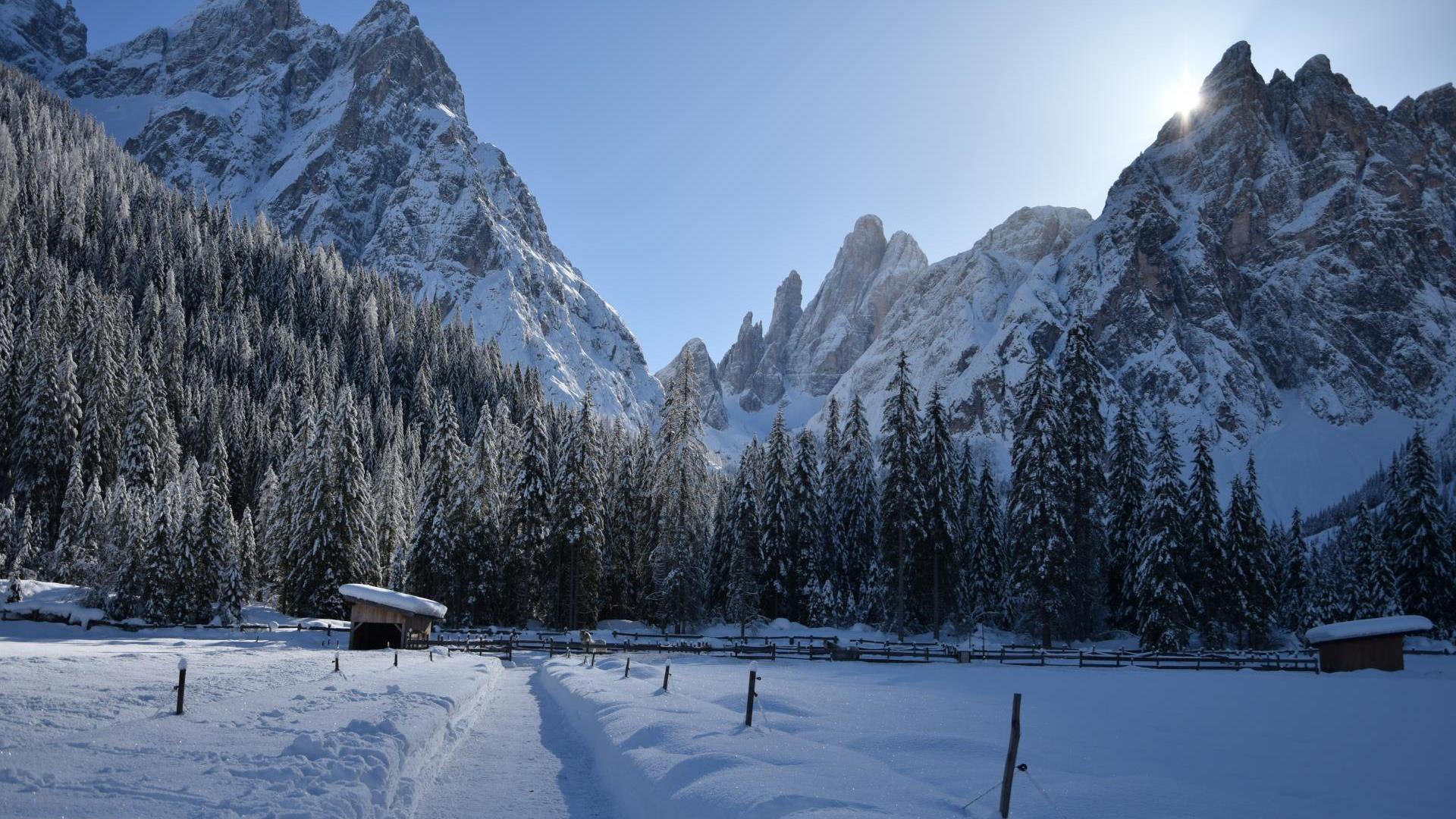 Inverno in Val Fiscalina