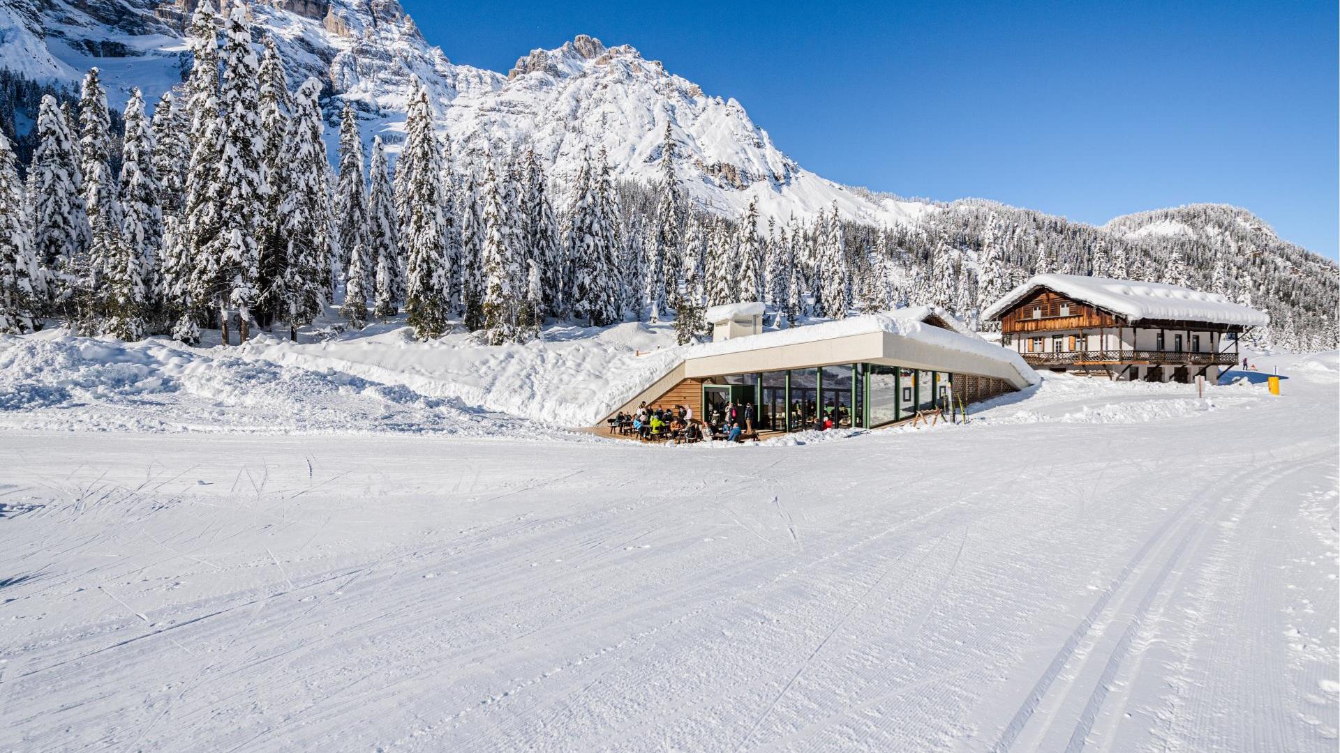 Bistro Bergsteiger in winter