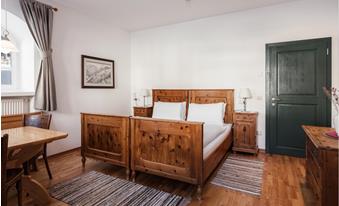 Zona notte della Suite Chalet