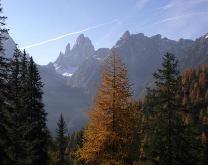 Die Dolomiten im Herbst